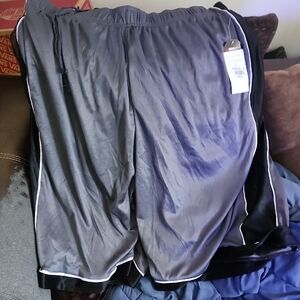 Men's Athletic Shorts - Gray with Black Trim